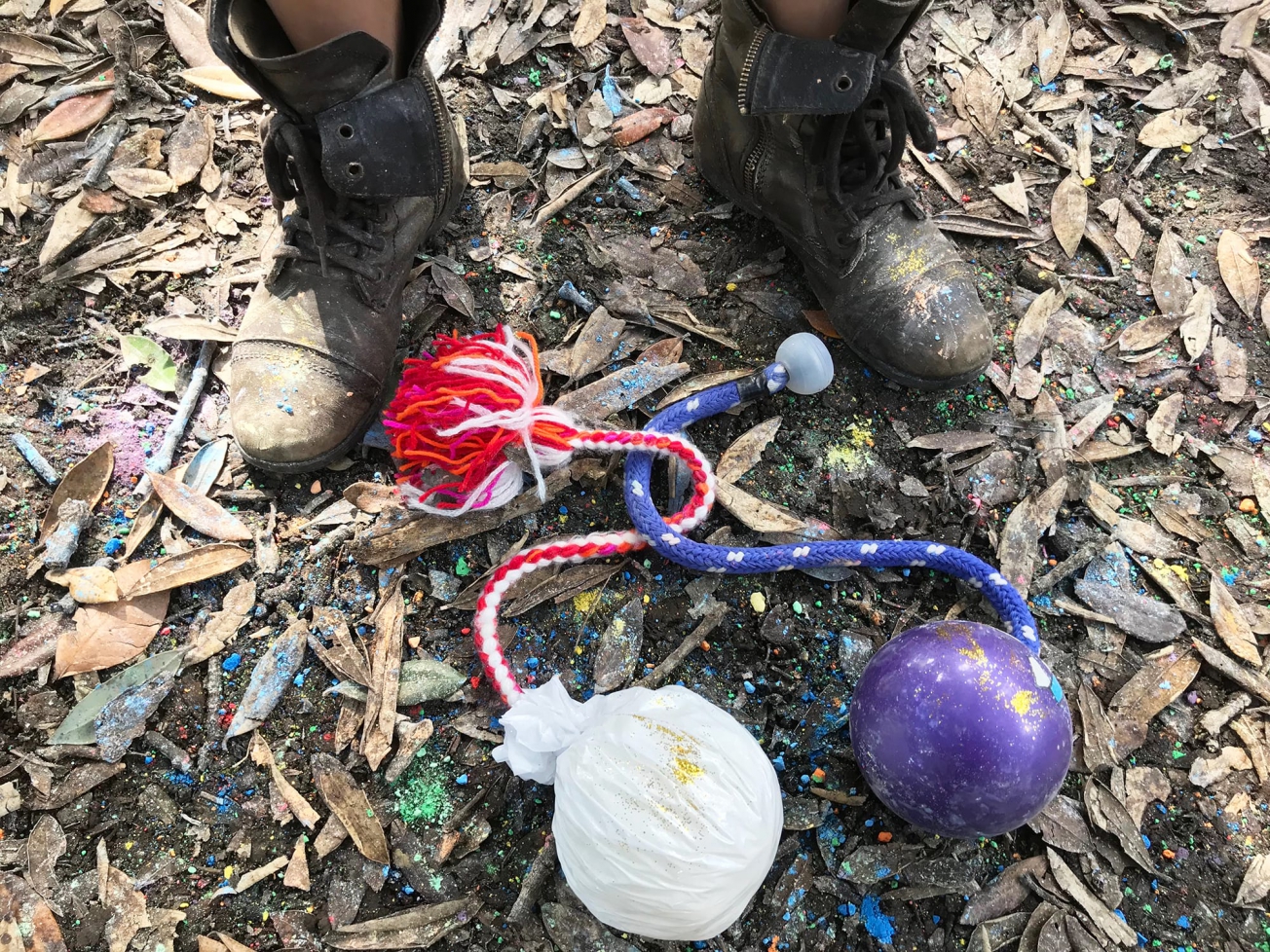 Māori Poi and International Poi meet